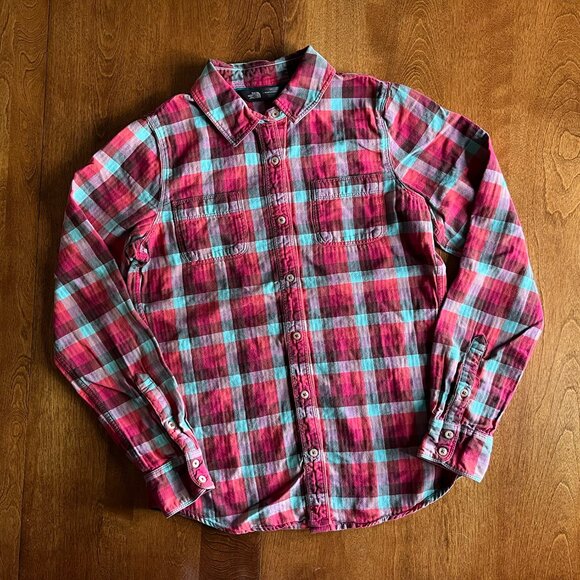 The North Face plaid shirt S - Picture 1 of 11